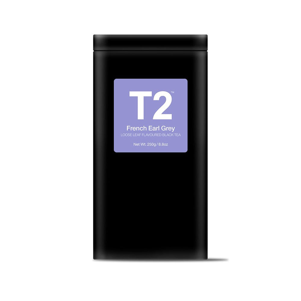 T2 French Earl Grey Tea Bag Tin 60 Pack | 120g