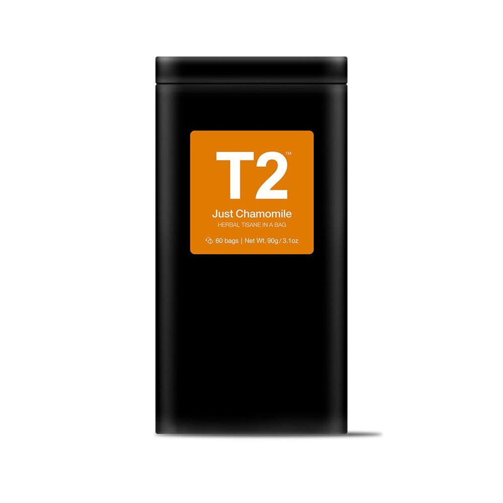 T2 Just Chamomile Tea Bag Tin 60 Pack | 120g