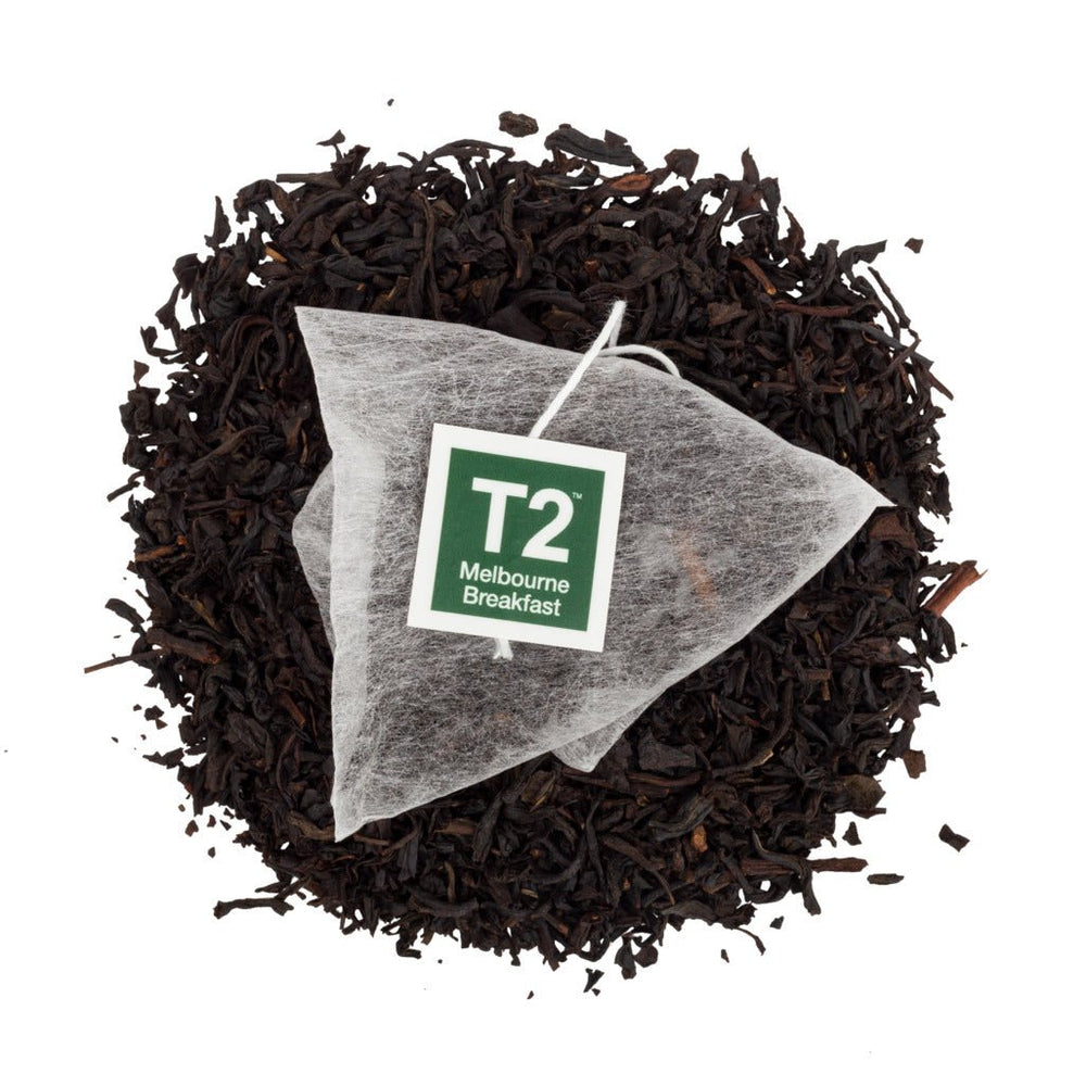 T2 Melbourne Breakfast Tea Bag Tin 60 Pack | 120g