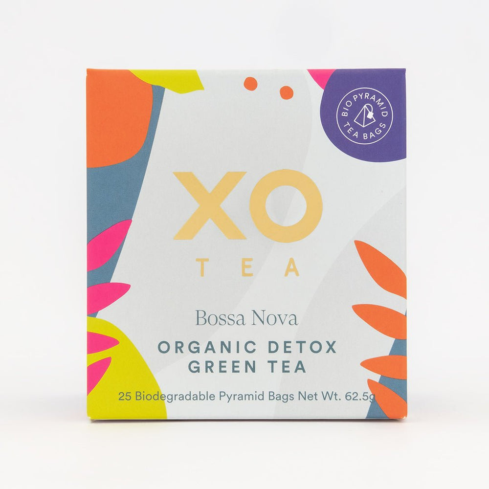 XO Tea Bossa Nova Detox Green Tea Bag 25 Pack