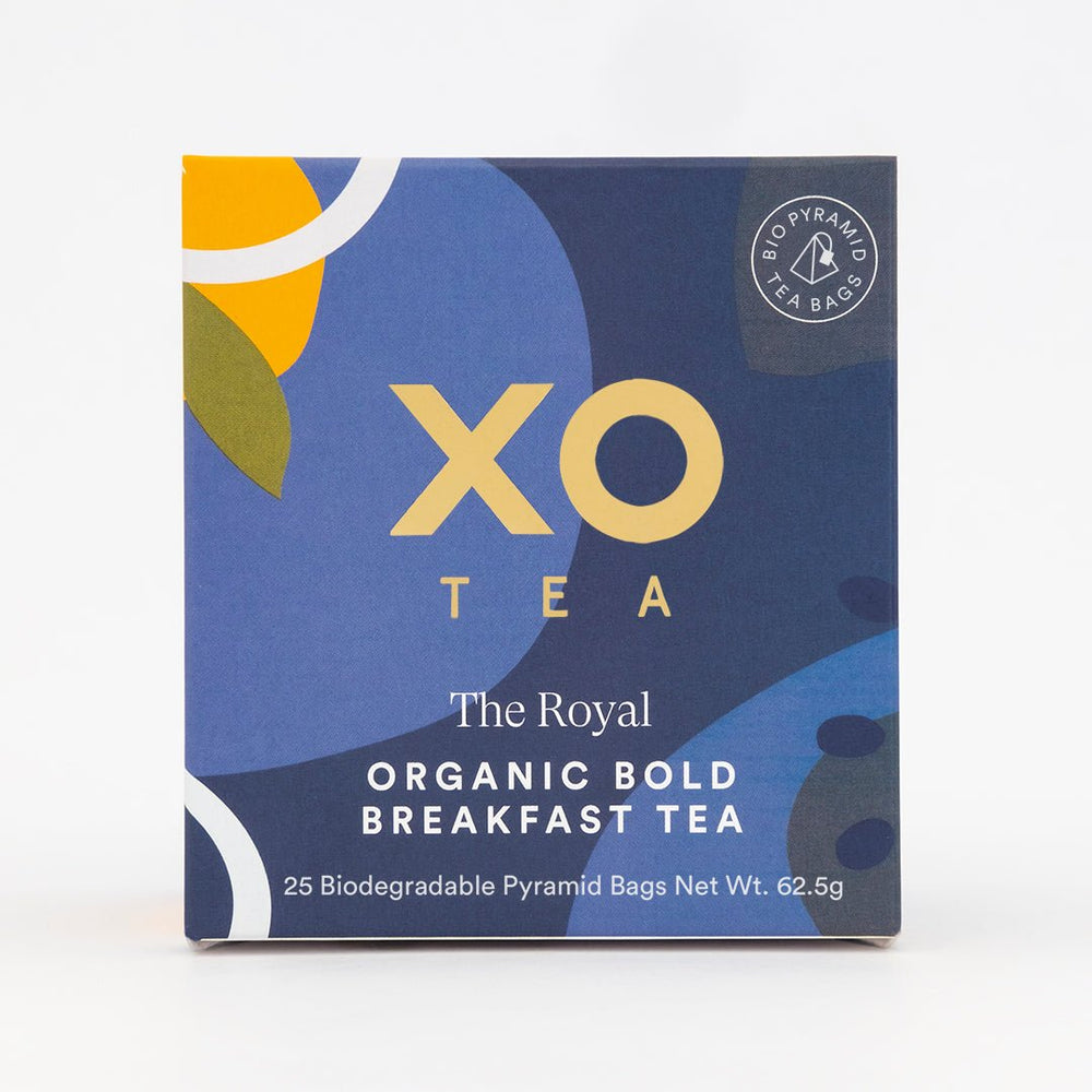 XO Tea The Royal Bold Breakfast Tea Bag 25 Pack